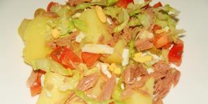 Receita de Salada de batata com ovo