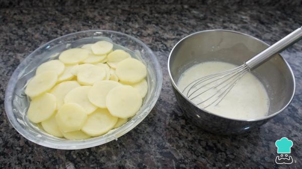 Receita de Batata gratinada - Passo 2