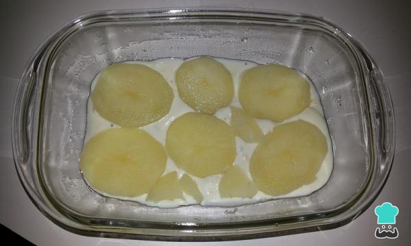 Receita de Batata gratinada - Passo 3