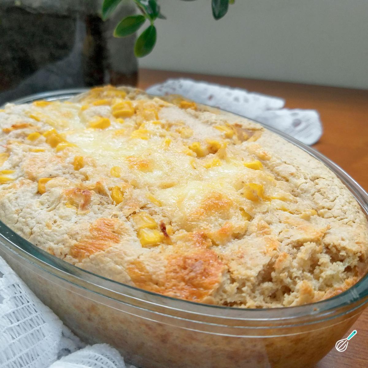 Receita de Torta de frango com farinha de aveia