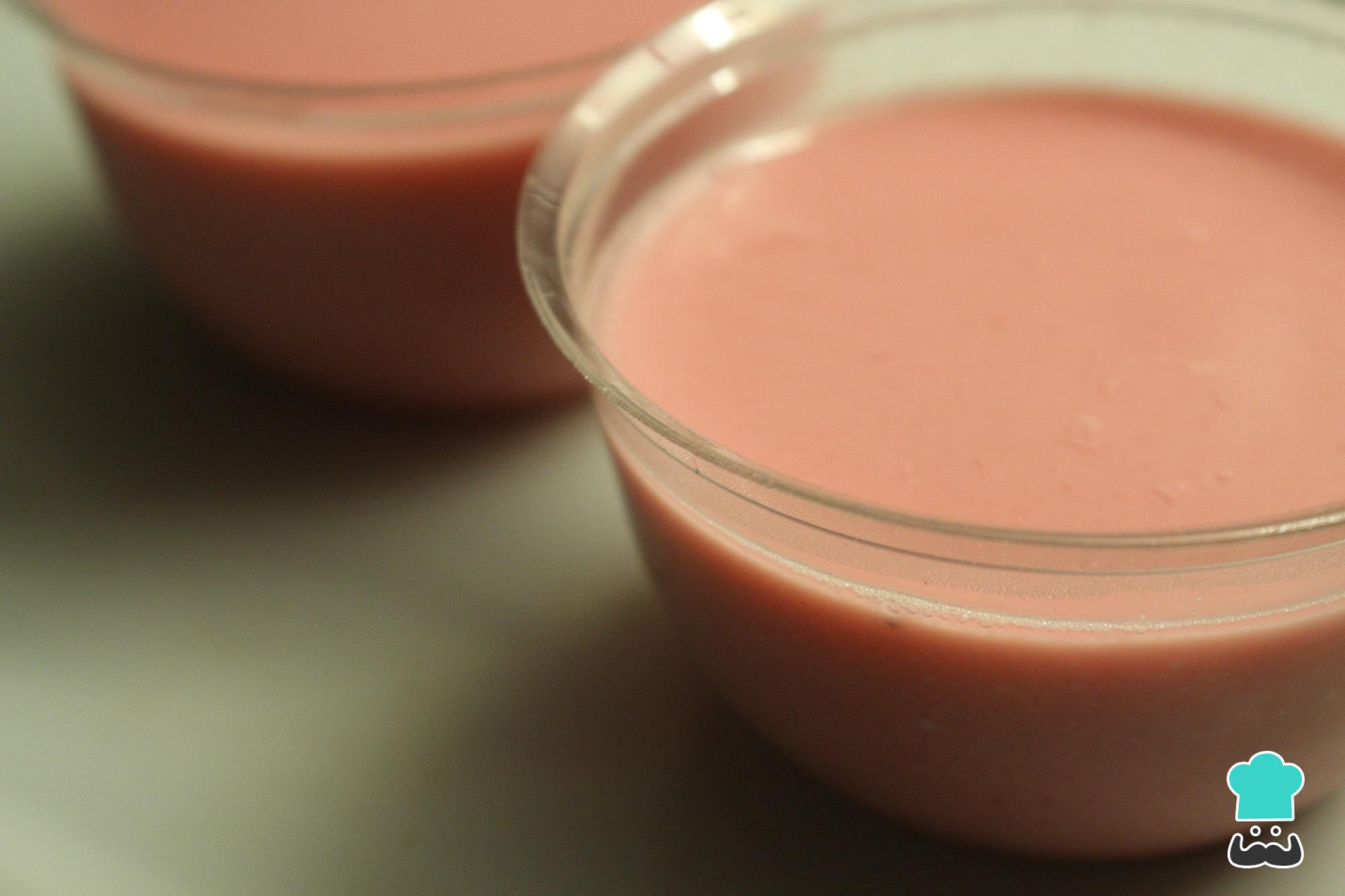 Gelatina com queijo quark Fácil