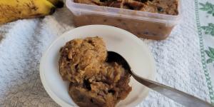 Receita de Sorvete de banana com leite em pó