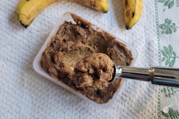 Receita de Sorvete de banana com leite em pó - Passo 9