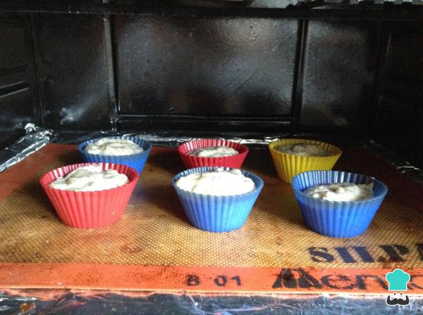 Receita de Cupcake vegano de banana - Passo 7