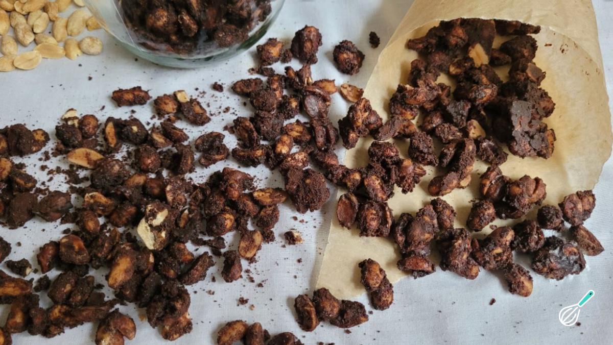 Receita de Amendoim doce de micro-ondas