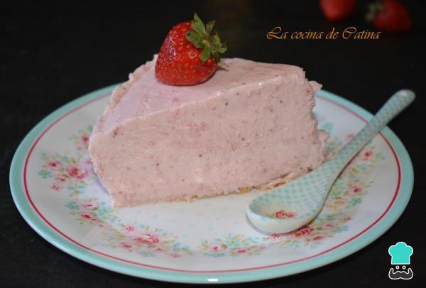Receita de Torta de gelatina de morango