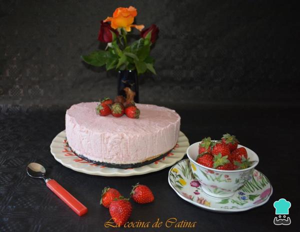 Receita de Torta de gelatina de morango - Passo 4