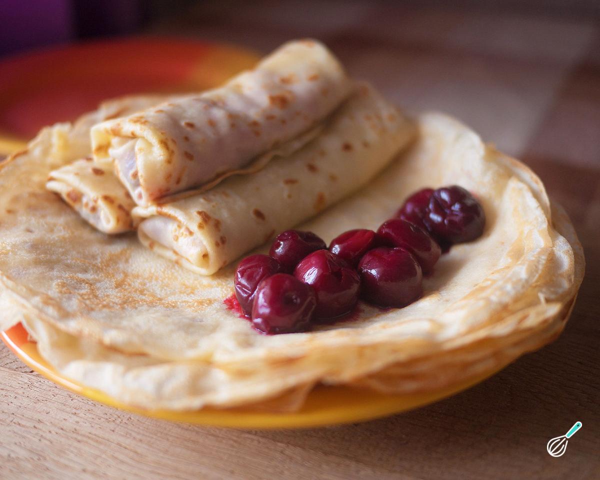 Receita de Massa de crepe francês sem lactose