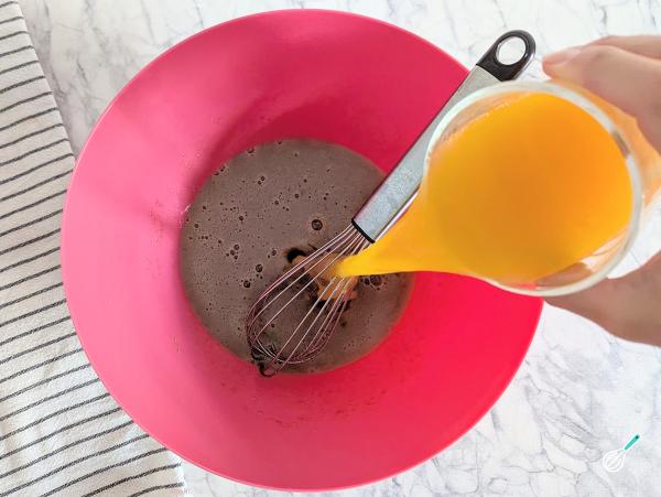 Receita de Bolo de aveia com laranja - Passo 3