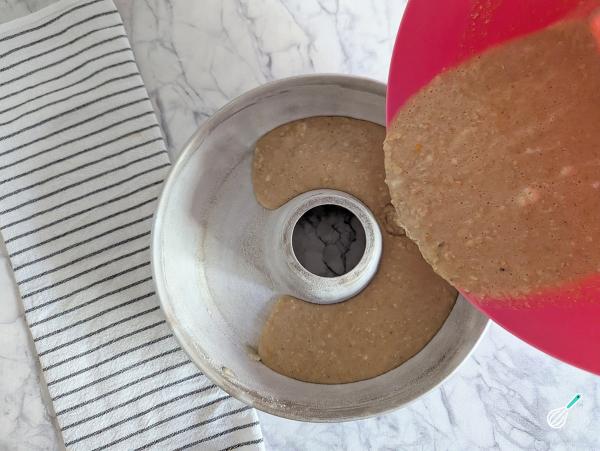 Receita de Bolo de aveia com laranja - Passo 6
