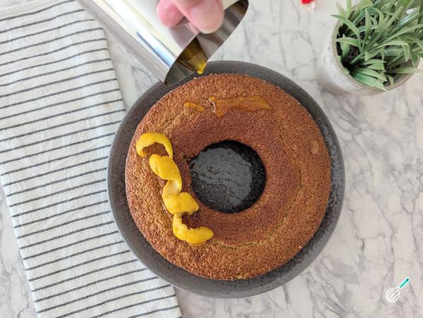 Receita de Bolo de aveia com laranja - Passo 7