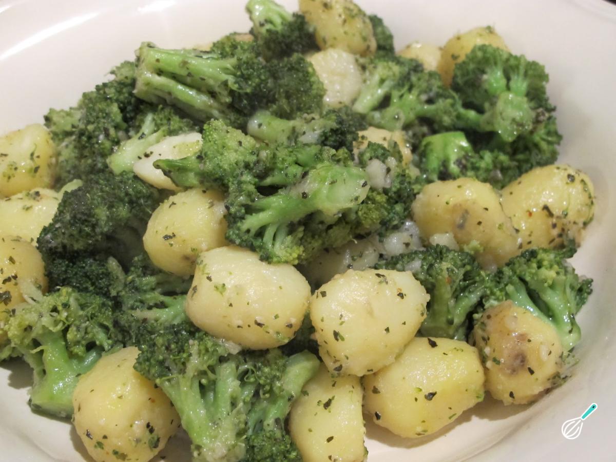 Receita de Salada de brócolis com batata