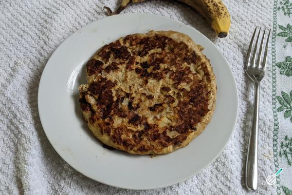 Receita de Omelete de banana