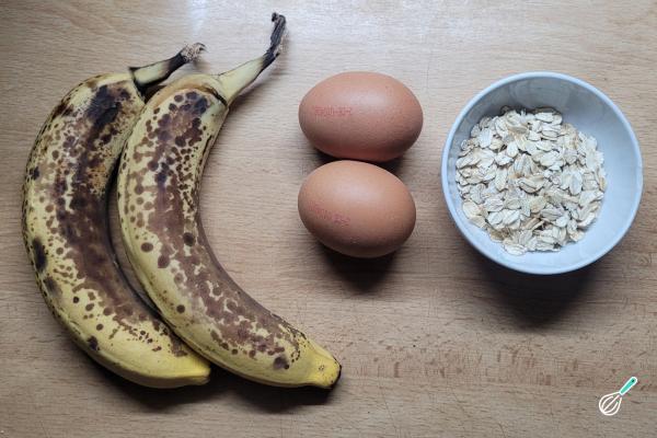 Receita de Omelete de banana - Passo 1
