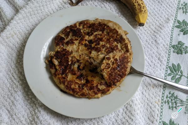 Receita de Omelete de banana - Passo 8
