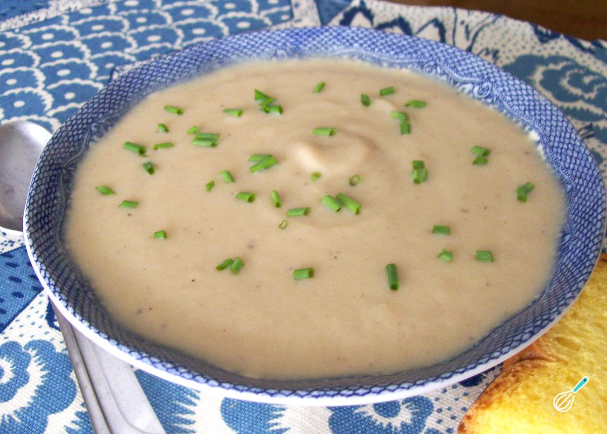 Receita de Sopa de couve flor com frango