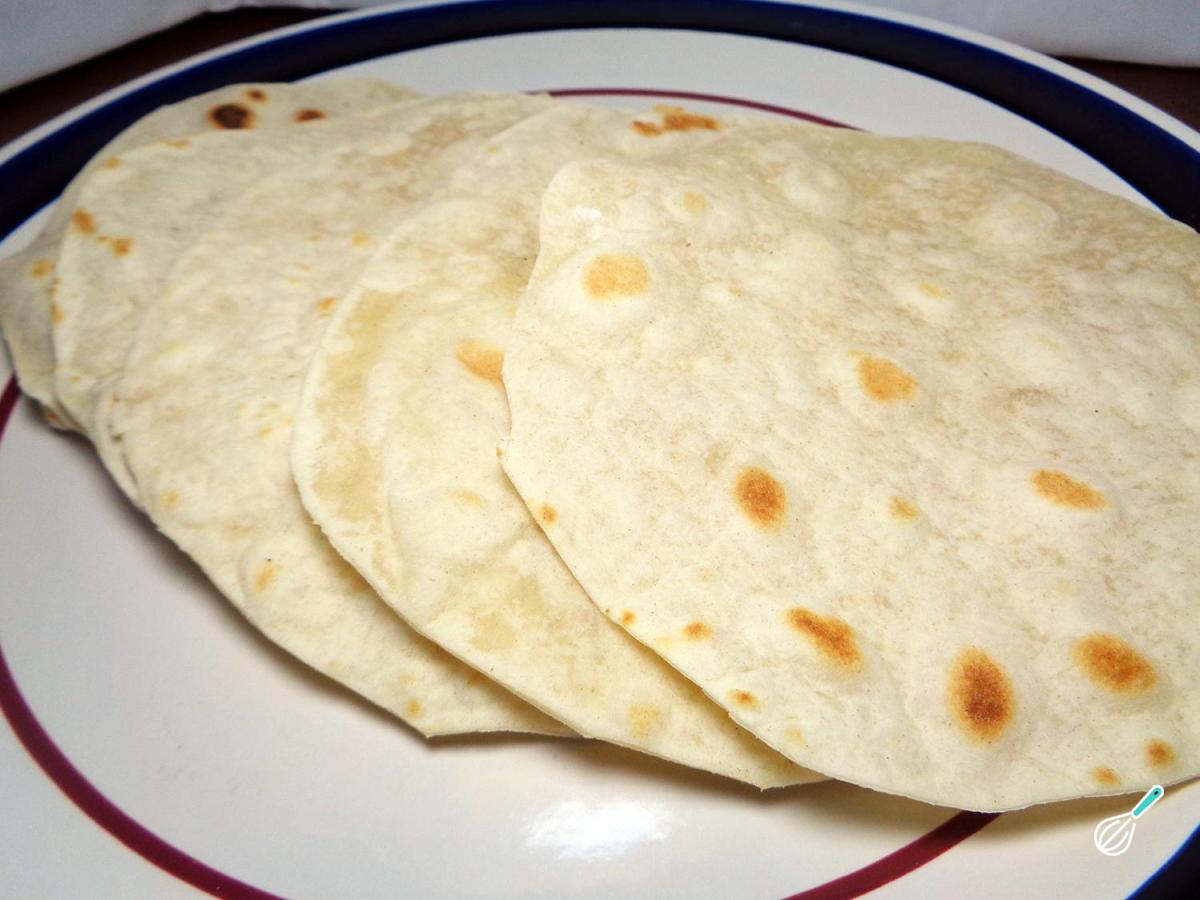 Receita de Tortilhas de farinha de trigo