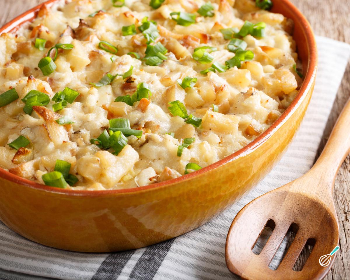 Receita de Bacalhau com natas