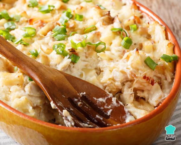 Receita de Bacalhau com natas simples e rápido - Passo 8