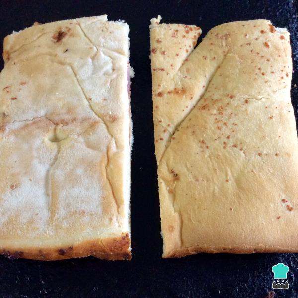 Receita de Sanduíche de focaccia com tomate - Passo 2