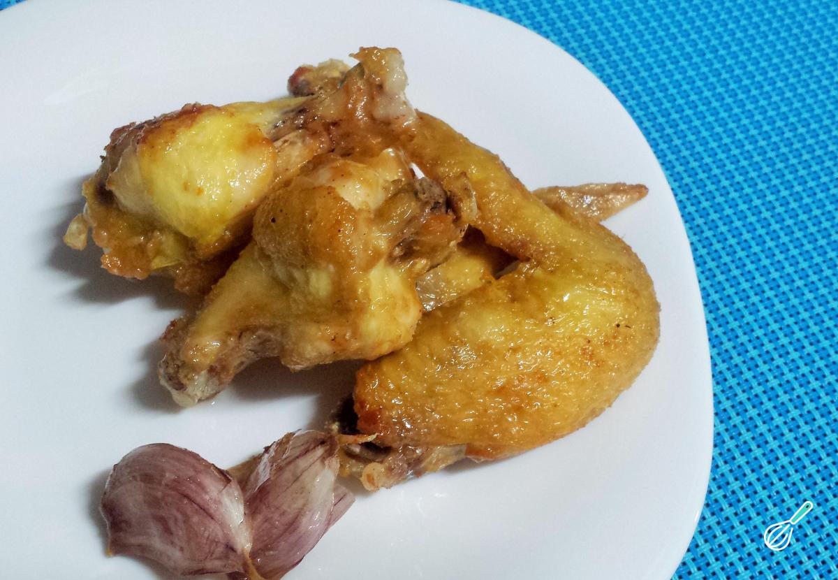 Receita de Asinha de frango frita crocante