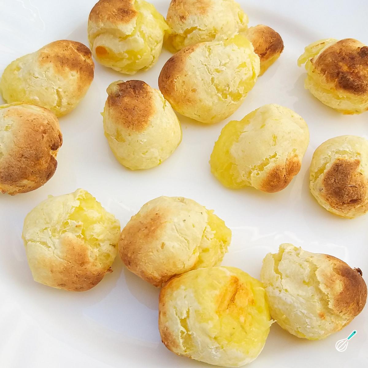 Receita de Pão de queijo com batata doce e polvilho azedo