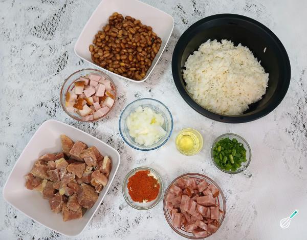 Receita de Baião de dois com carne de sol - Passo 1