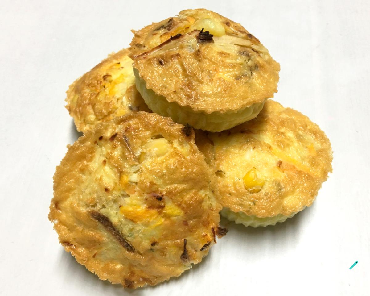 Receita de Bolinho de frango fit