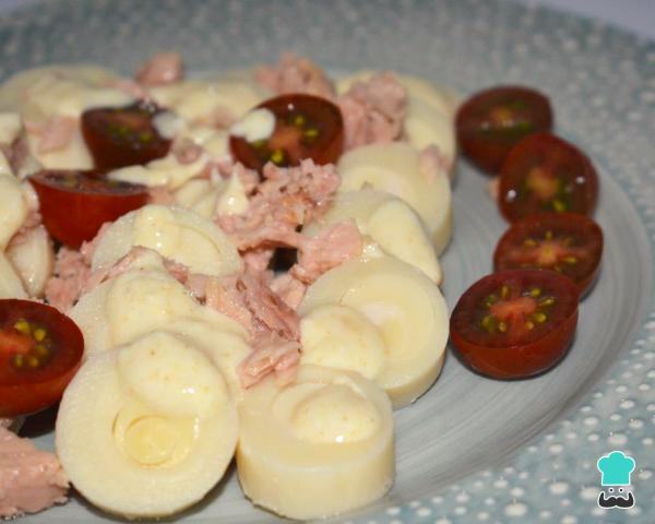 Receita de Salada de atum com palmito - Passo 4