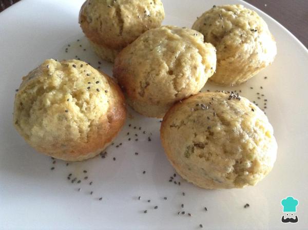 Receita de Muffin de limão