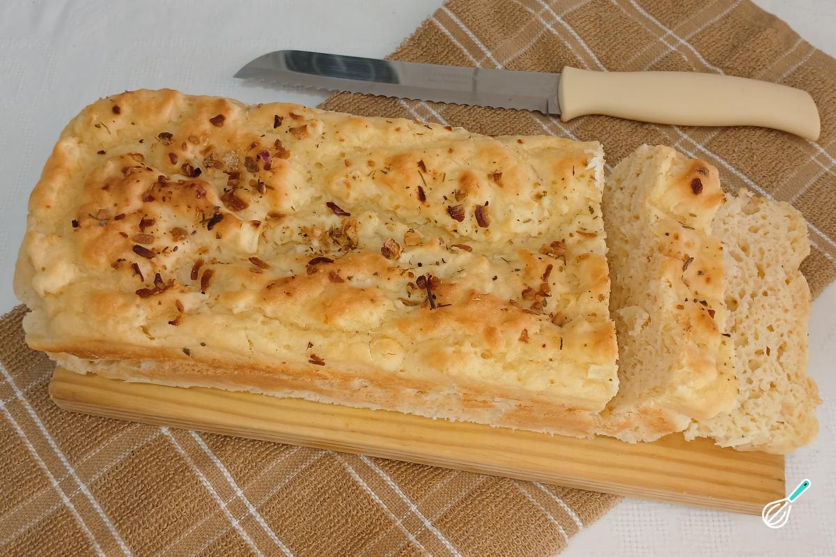 Receita de Pão de cebola sem glúten