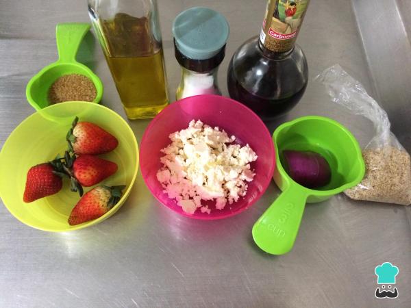 Receita de Salada de queijo minas - Passo 1