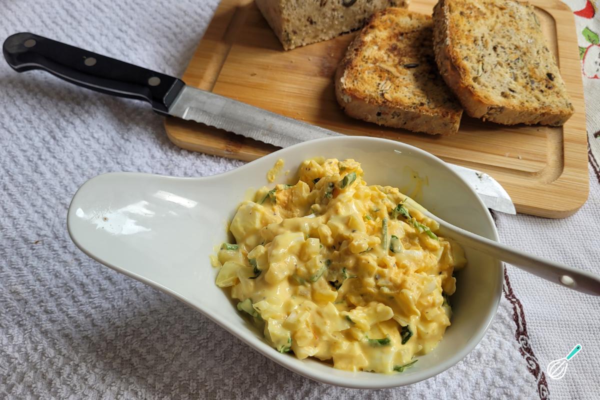 Receita de Patê de ovo cozido