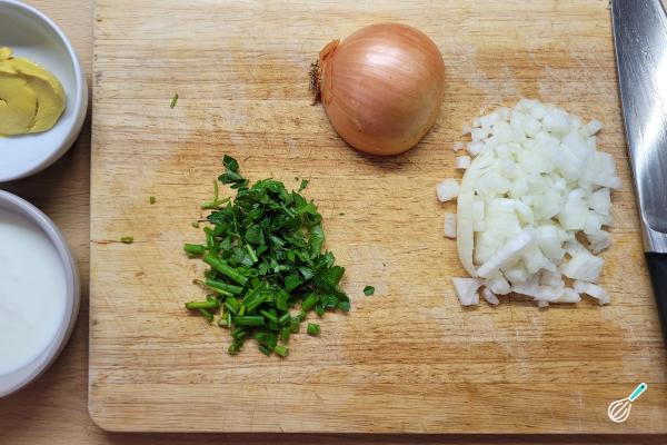 Receita de Patê de ovo cozido - Passo 4