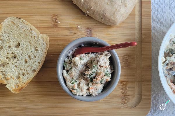 Receita de Patê de sardinha com requeijão
