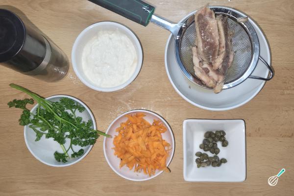 Receita de Patê de sardinha com requeijão - Passo 1