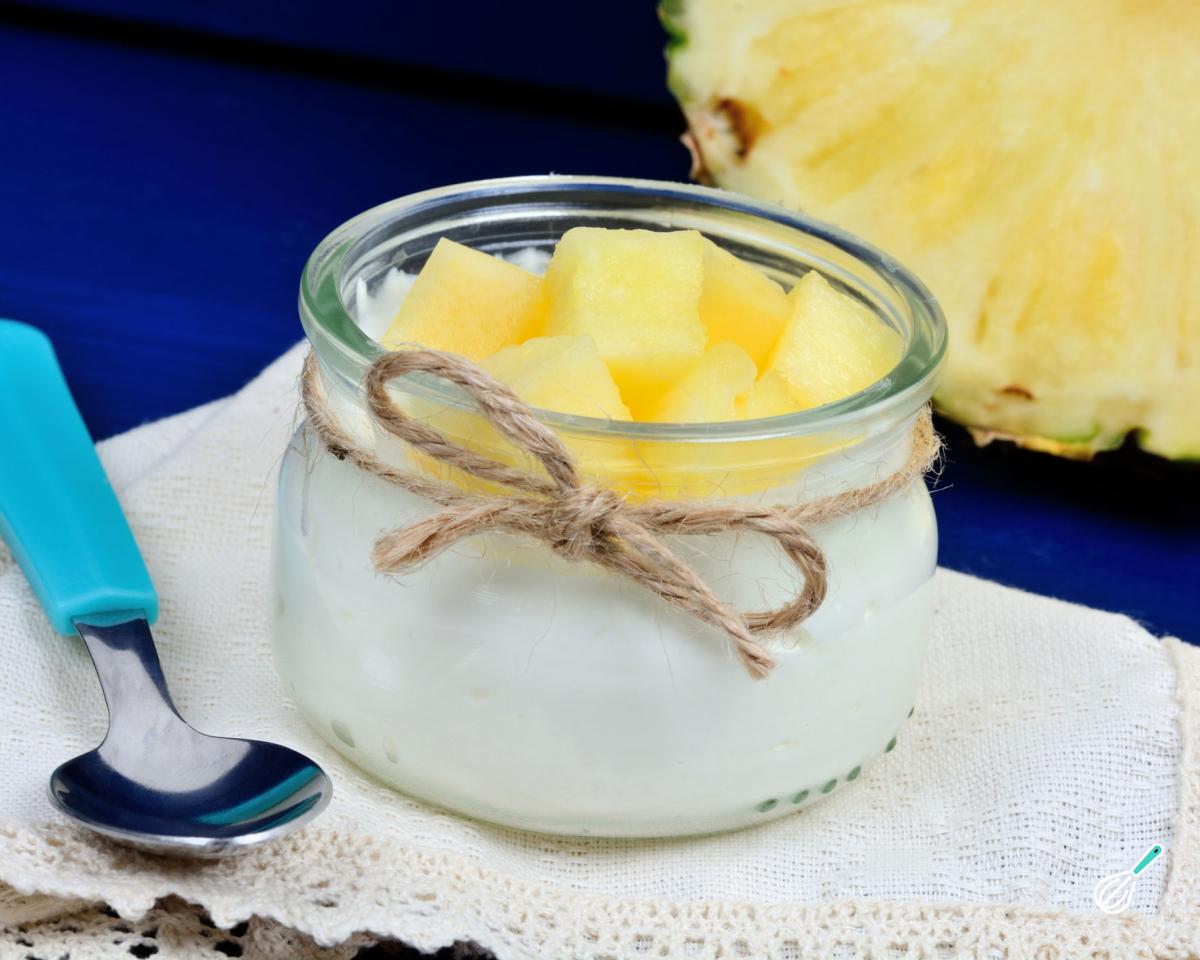 Receita de Sobremesa gelado de abacaxi