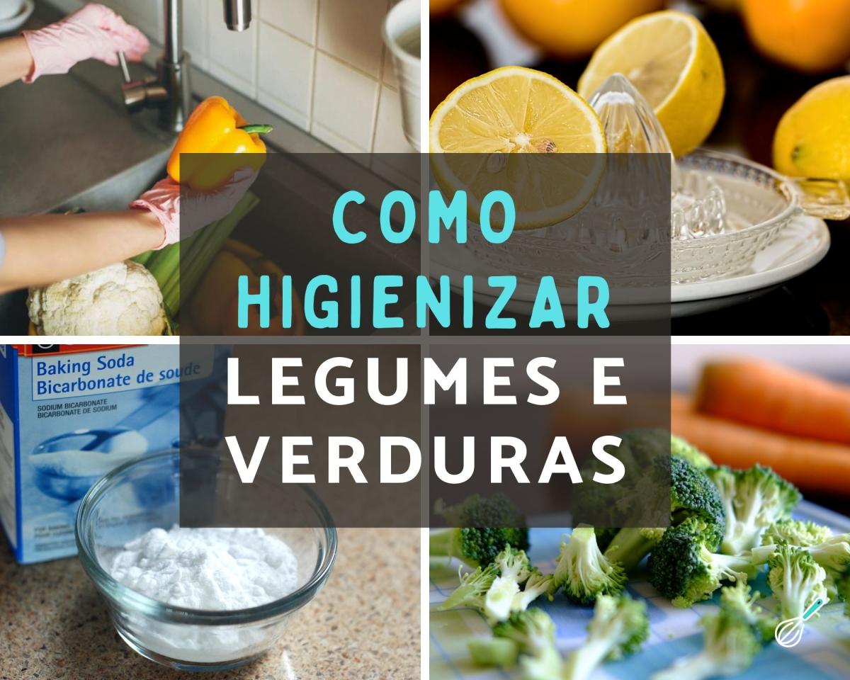 Como higienizar verduras