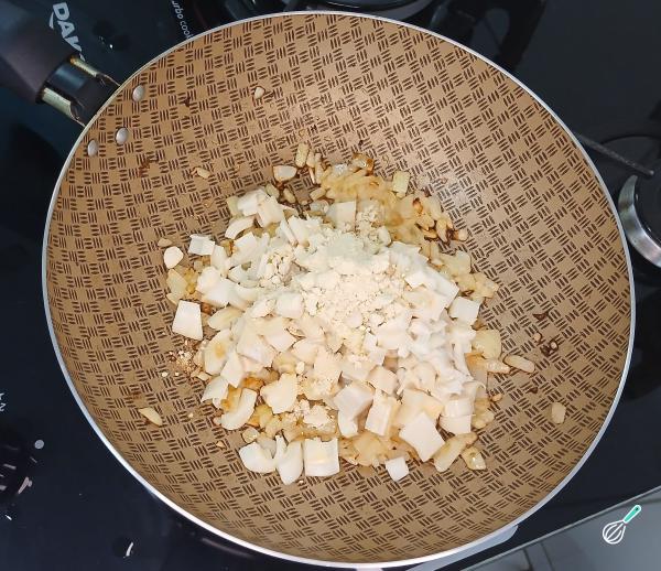 Receita de Torta de palmito sem glúten - Passo 3