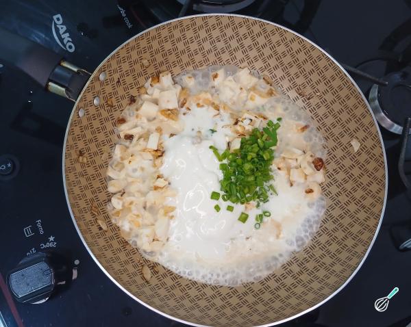 Receita de Torta de palmito sem glúten - Passo 4