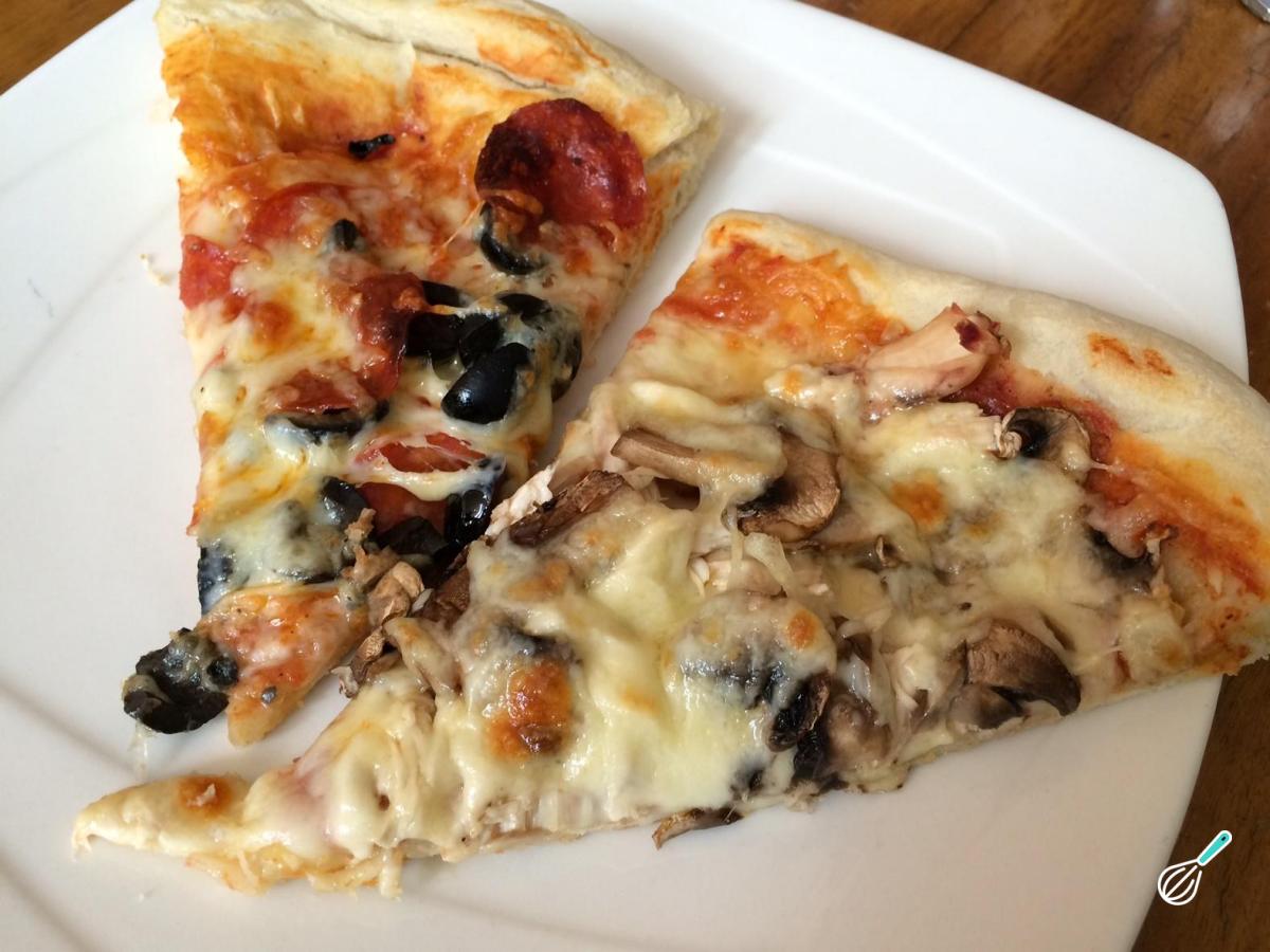 Receita de Pizza com farinha de trigo integral