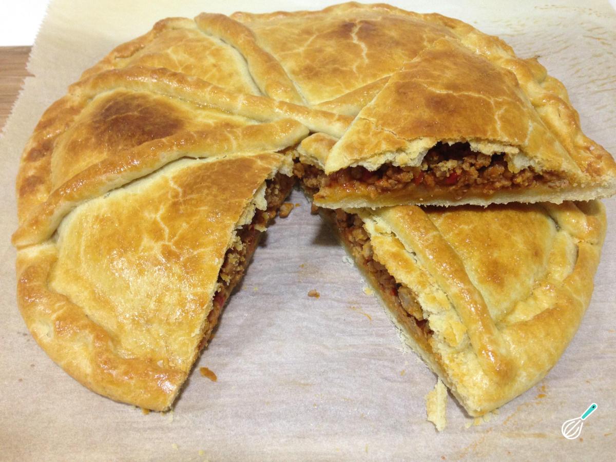 Receita de Torta de carne com massa podre