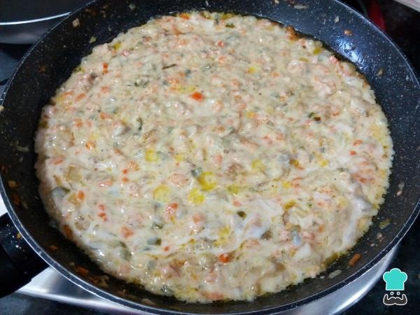 Receita de Berinjela recheada com carne moída no forno - Passo 7