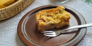 Receita de Cuca de banana com doce de leite