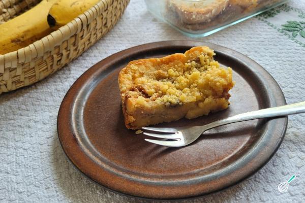 Receita de Cuca de banana com doce de leite