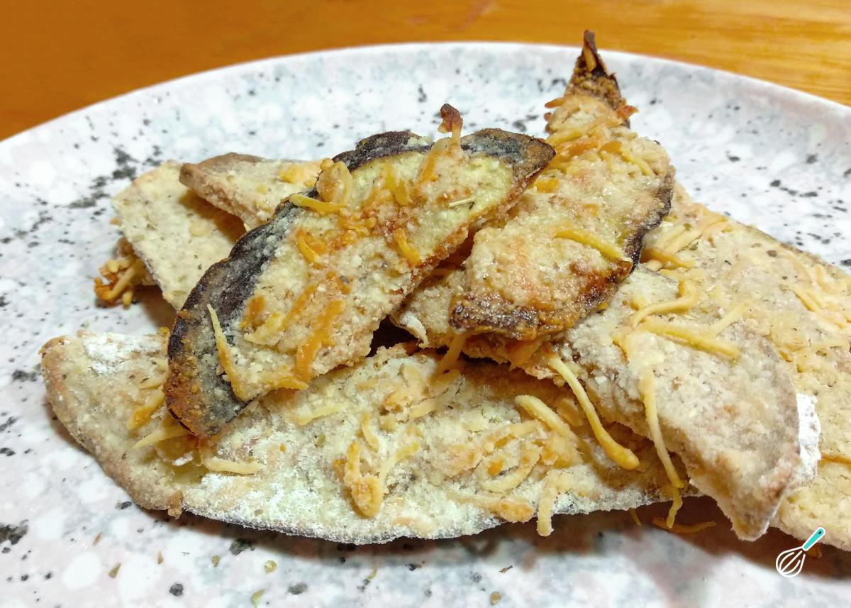 Receita de Berinjela empanada no forno