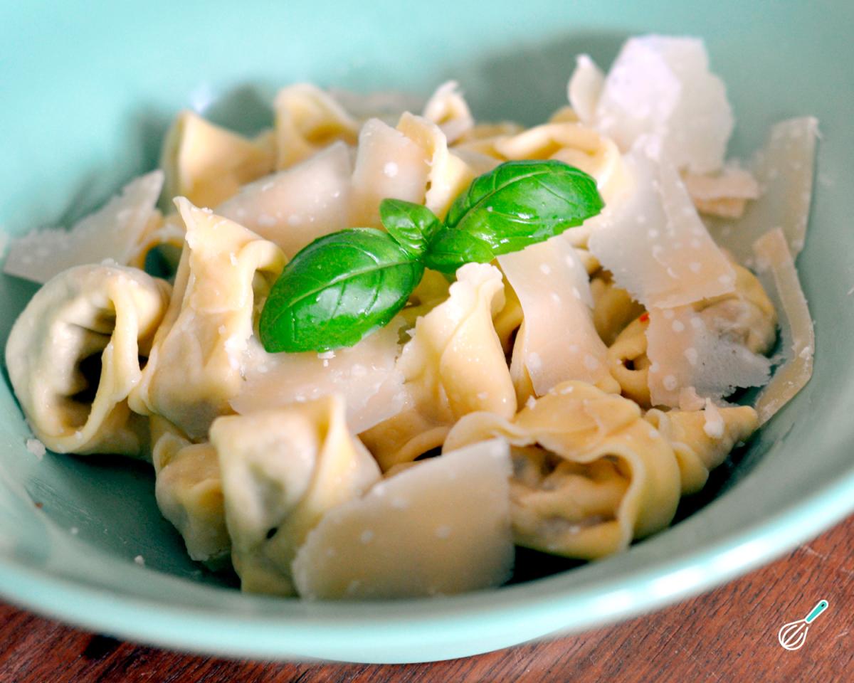 Receita de Capeletti recheado com frango