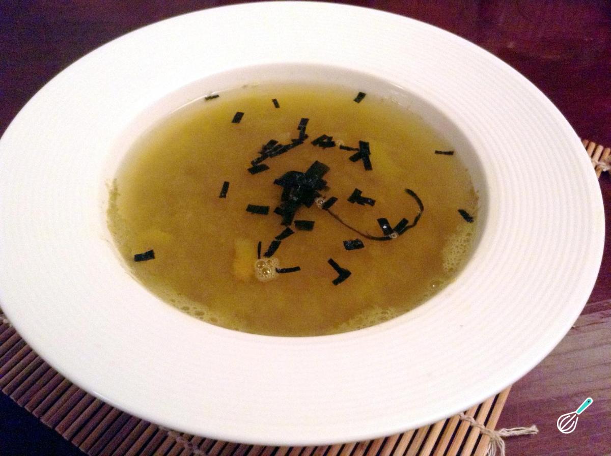 Receita de Sopa de abóbora macrobiótica
