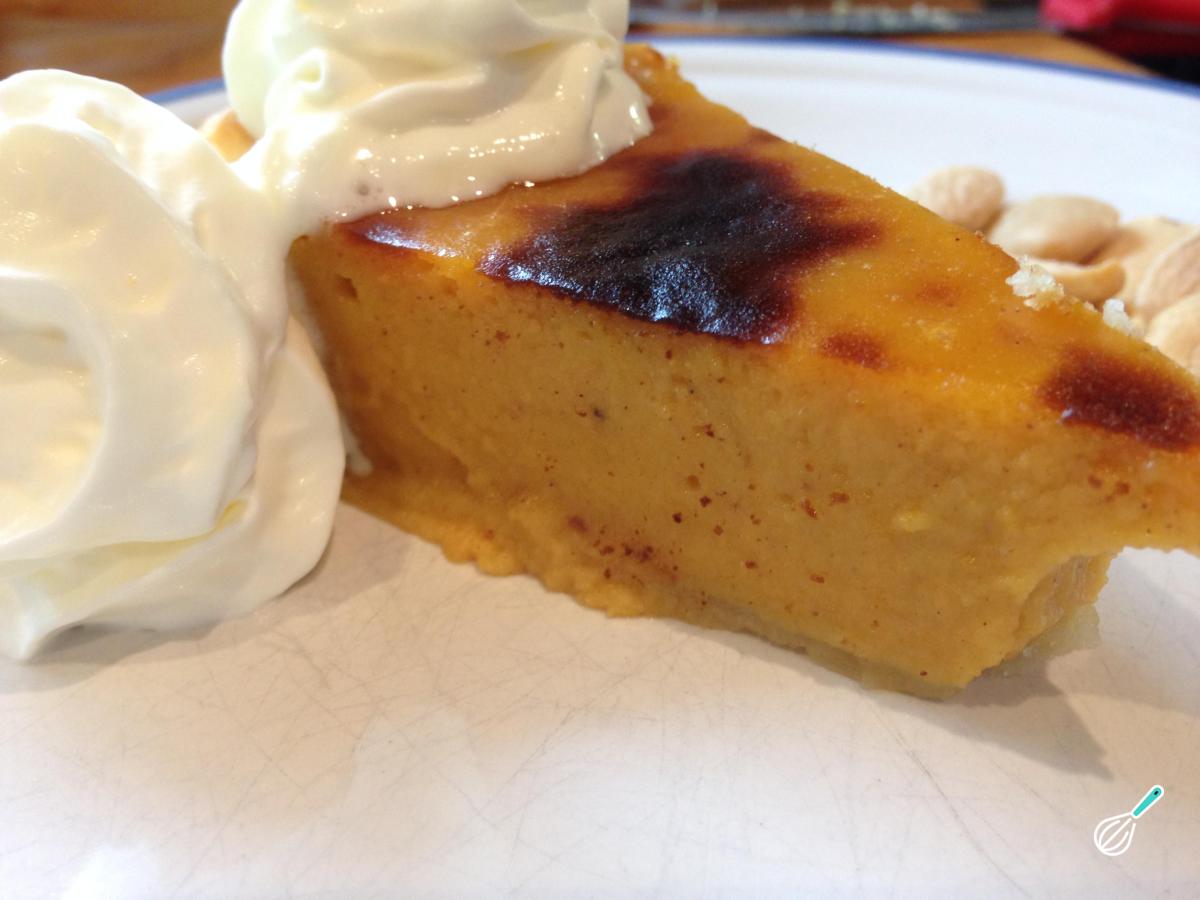 Receita de Torta de batata doce americana