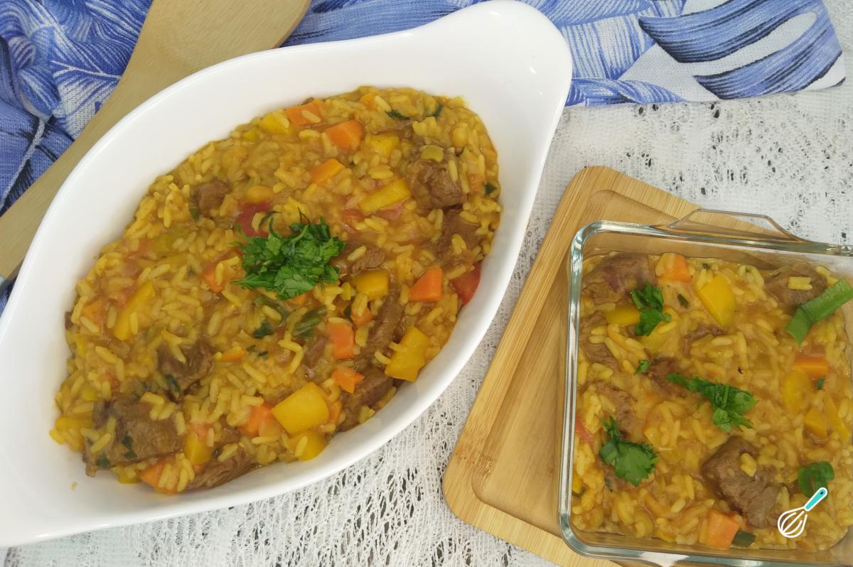 Receita de Arroz jollof